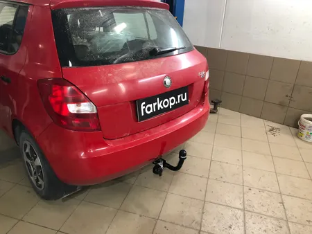 Фаркоп Лидер Плюс для Skoda Fabia (хетчбек) 2007-2015 Арт. S102-A S102-A в Волгоград
