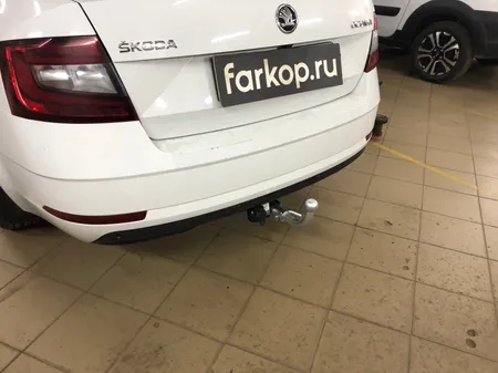 Фаркоп Лидер Плюс для Skoda Octavia (лифтбек) 2013-2020 Арт. S108-BA S108-BA в Волгоград