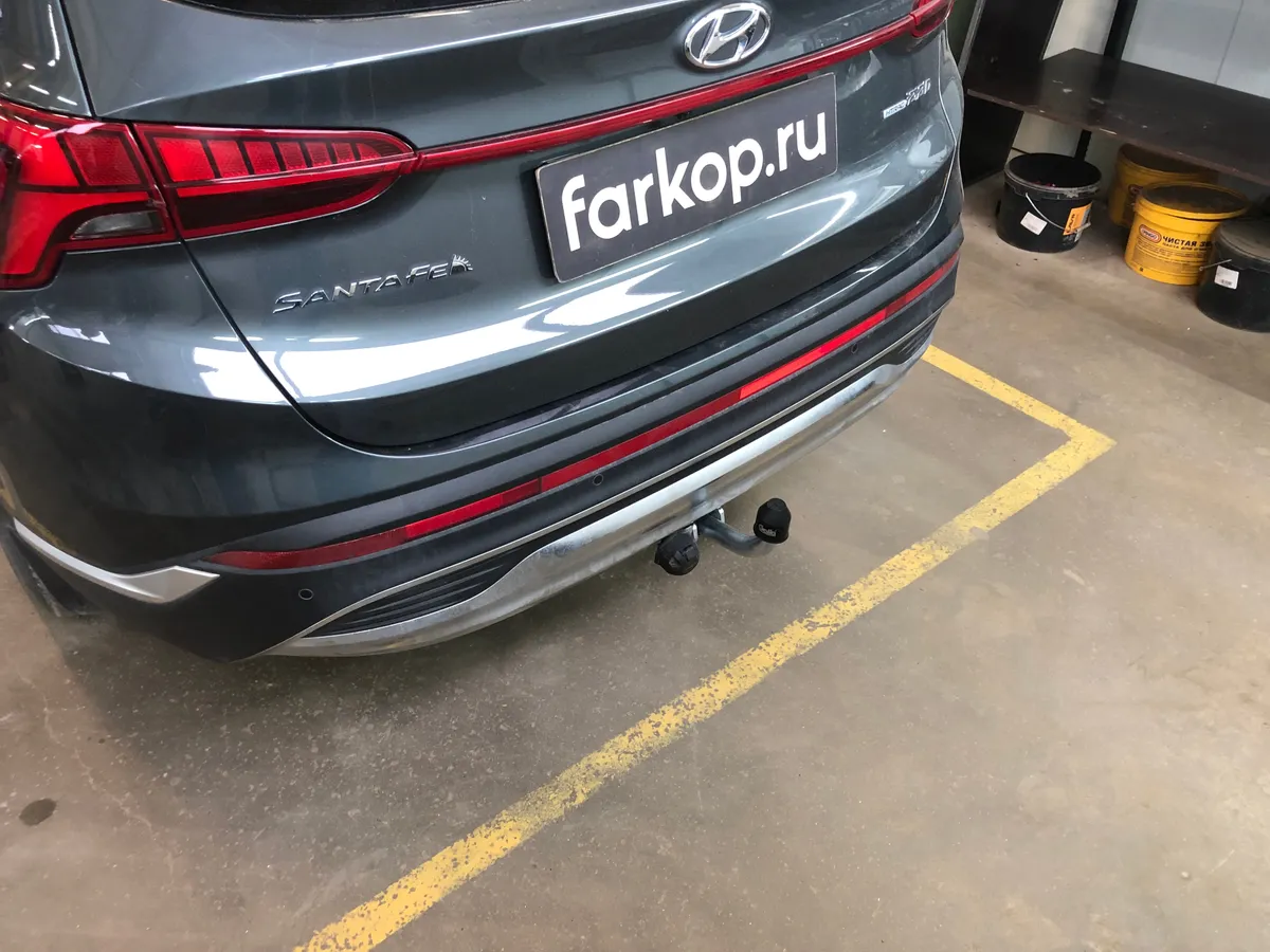 Фаркоп Galia для Hyundai Santa Fe 2020-2024 K050A в Волгоград