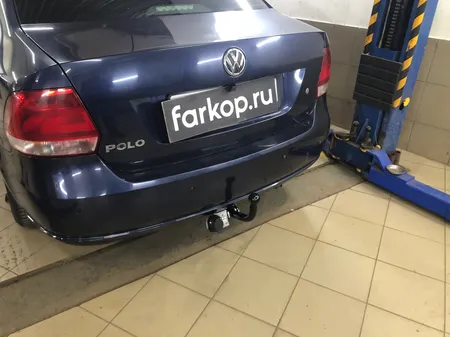 Фаркоп Лидер Плюс для Volkswagen Polo (седан) 2010-2020 V125-A в Волгоград