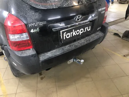 Фаркоп Лидер Плюс для Hyundai Tucson 2004-2010 H204-BA в Волгоград