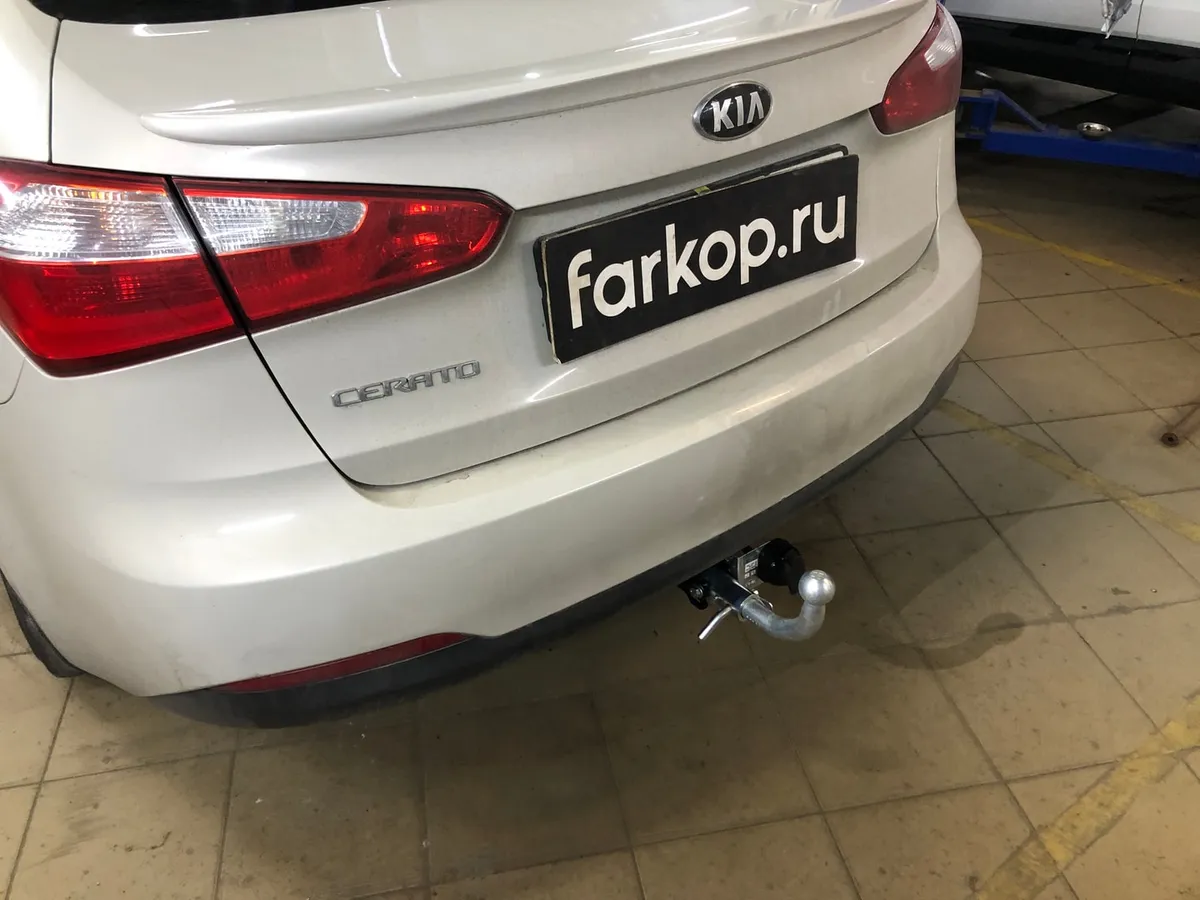 Фаркоп Лидер Плюс для Kia Cerato (седан) 2013-2016 K127-BA в Волгоград Фаркоп Лидер Плюс для Kia Cerato (седан) 2013-2016 K127-BA в Волгоград