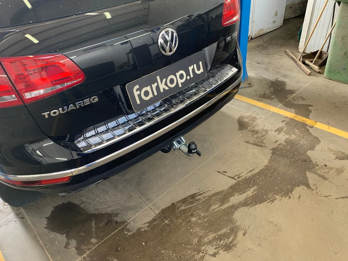 Фаркоп Galia для Volkswagen Touareg 2010-2018 V052C в Волгоград Фаркоп Galia для Volkswagen Touareg 2010-2018 V052C в Волгоград