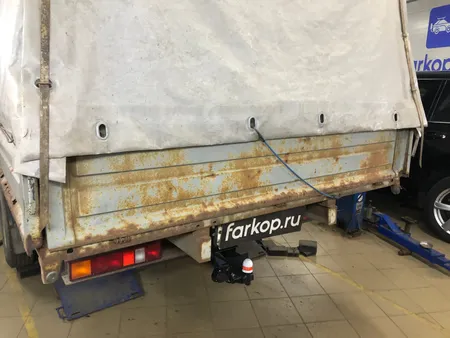 Фаркоп Трейлер для Gaz Газель 330202 удлиненная база (в т.ч. Gaz 33023 Фермер удлин.) Арт. 330202.K2 330202.K2 в Волгоград