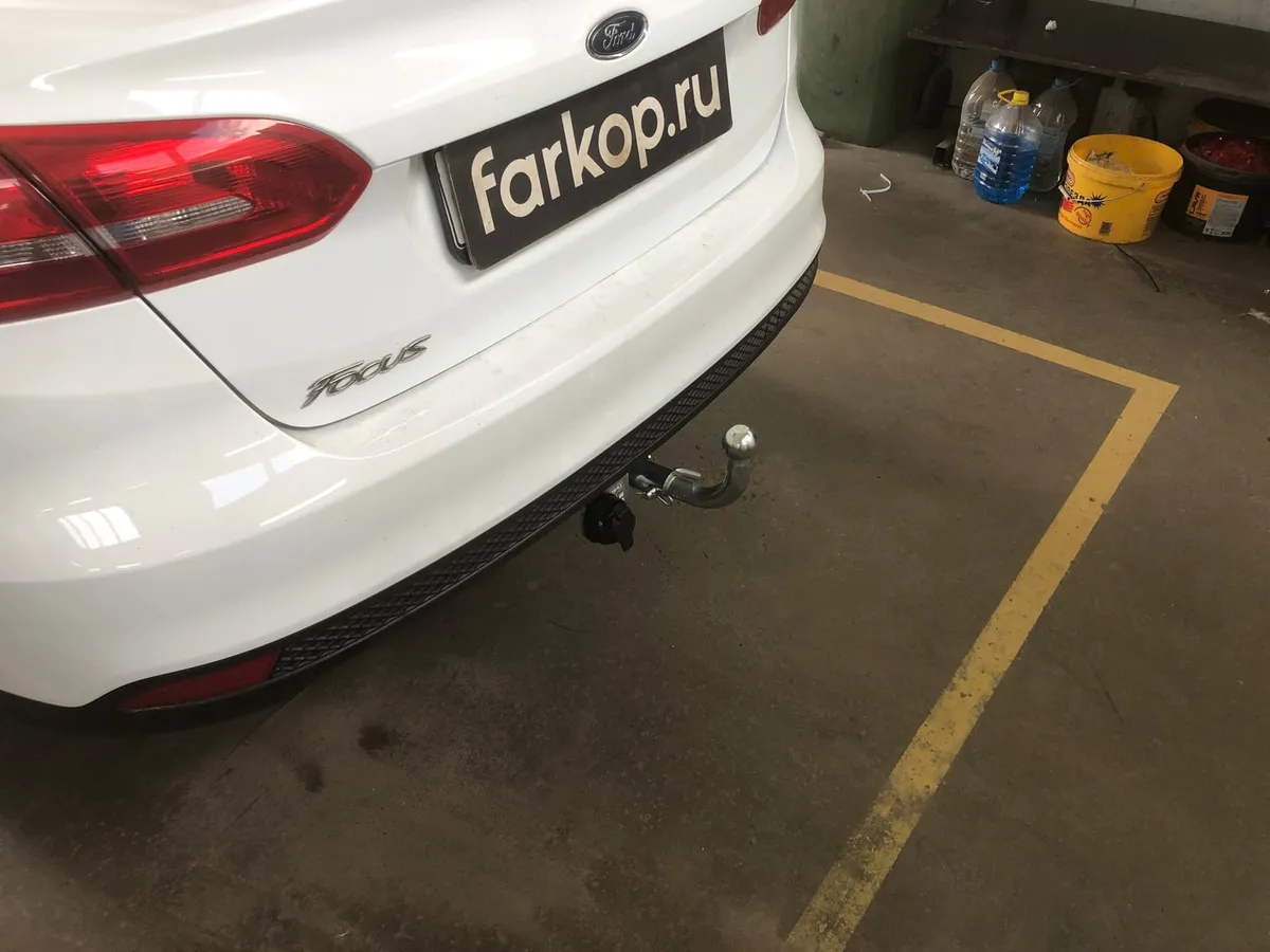 Фаркоп Лидер Плюс для Ford Focus (седан) 2011-2018 F102-BA в Волгоград Фаркоп Лидер Плюс для Ford Focus (седан) 2011-2018 F102-BA в Волгоград