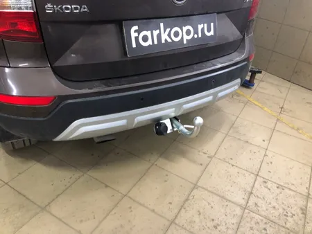 Фаркоп Лидер Плюс для Skoda Yeti 2009-2018 V123-BA в Волгоград