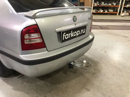Фаркоп Лидер Плюс для Skoda Octavia Tour (лифтбек) 1996-2011 S104-BA в Волгоград