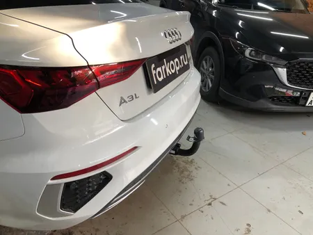 Фаркоп Steinhof для Audi A3 (седан, хетчбек) 2020- Арт. A-126 A-126 в Волгоград