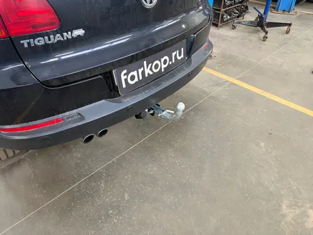Фаркоп Лидер Плюс для Volkswagen Tiguan 2007-2017 V123-BA в Волгоград
