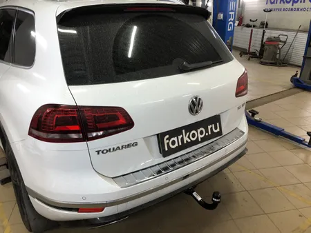 Фаркоп Oris для Volkswagen Touareg 2010-2018, кроме R-Line 3555-D2 в Волгоград
