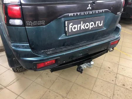 Фаркоп Лидер Плюс для Mitsubishi Pajero Sport 1998-2008 M107-F в Волгоград