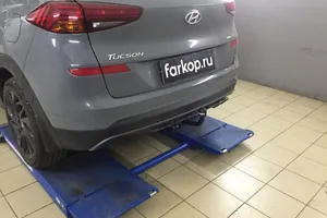 Установили фаркоп Aragon для Hyundai Tucson 2020 г.