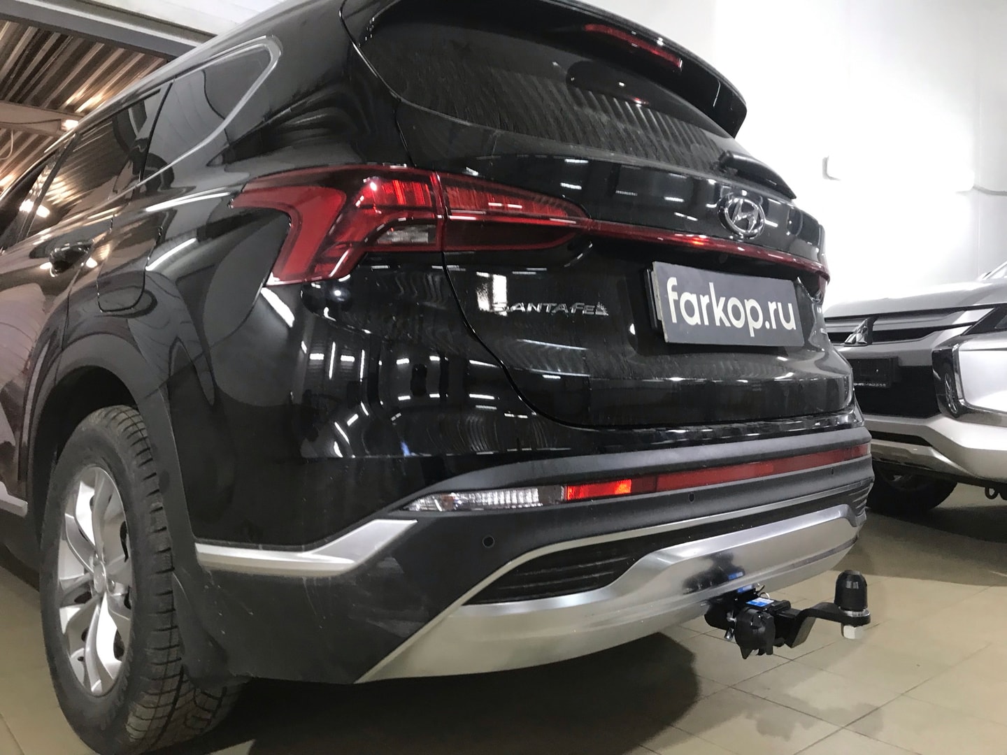 Установили фаркоп Baltex для Hyundai Santa Fe 2021 г.