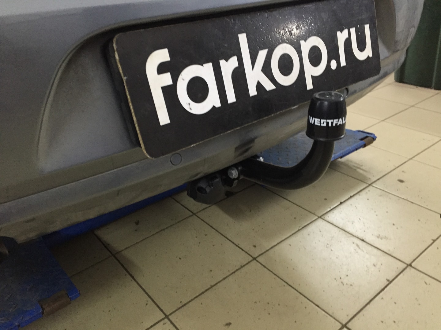 Установили фаркоп Westfalia для Skoda Superb (Combi) 2009 г.