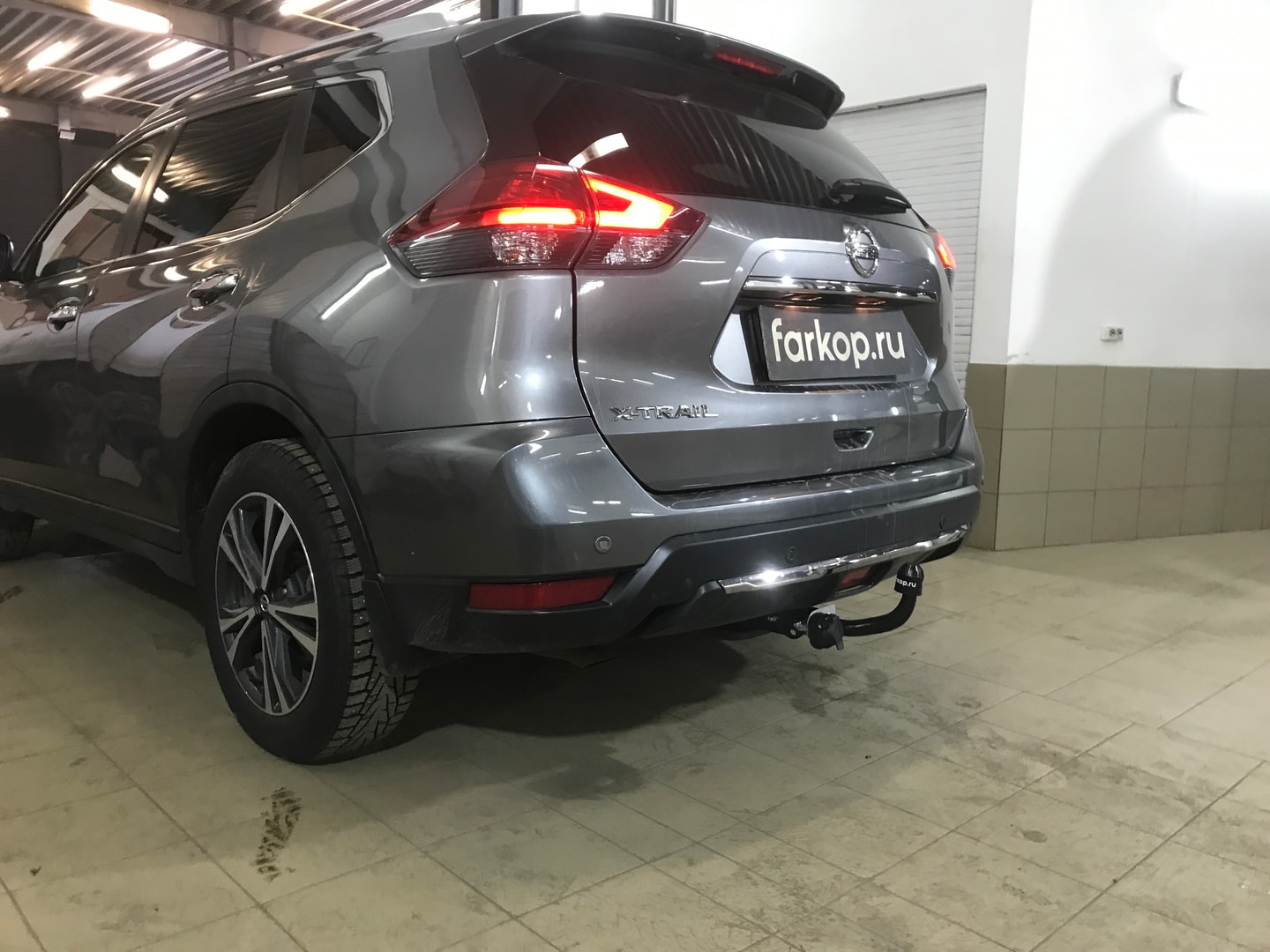 Установили фаркоп Трейлер для Nissan X-Trail 2021 г. Установили фаркоп Трейлер для Nissan X-Trail 2021 г.