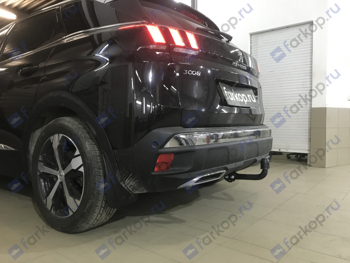 Установили фаркоп Auto-Hak для Peugeot 3008 2017 г. Установили фаркоп Auto-Hak для Peugeot 3008 2017 г.