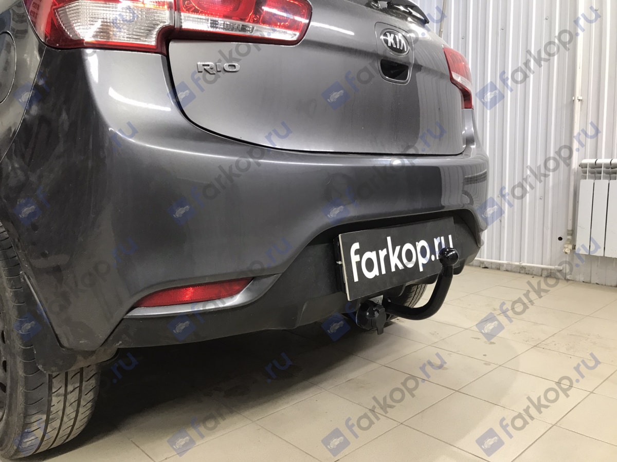Установили фаркоп Лидер Плюс для Kia Rio 2016 г. Установили фаркоп Лидер Плюс для Kia Rio 2016 г.