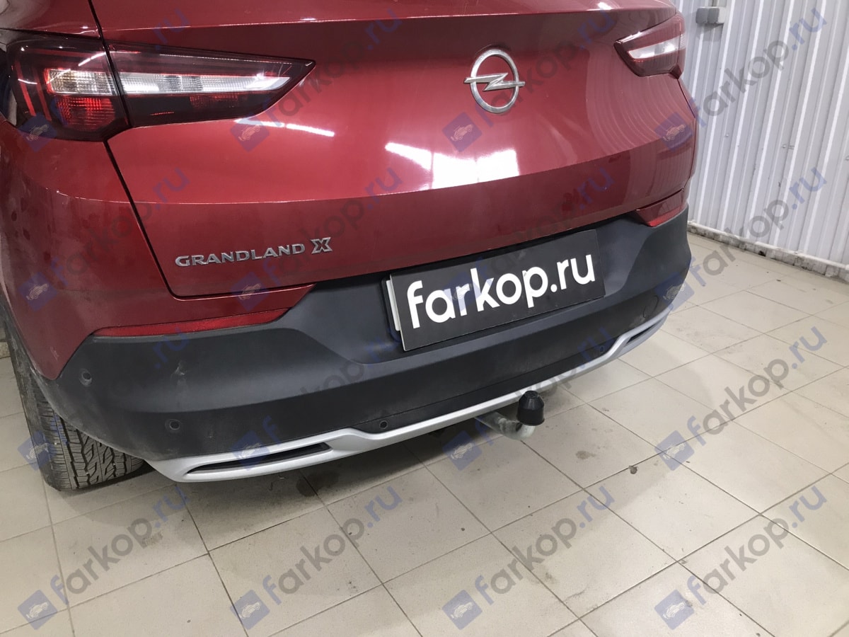 Установили фаркоп Galia для Opel Grandland X 2020 г. Установили фаркоп Galia для Opel Grandland X 2020 г.