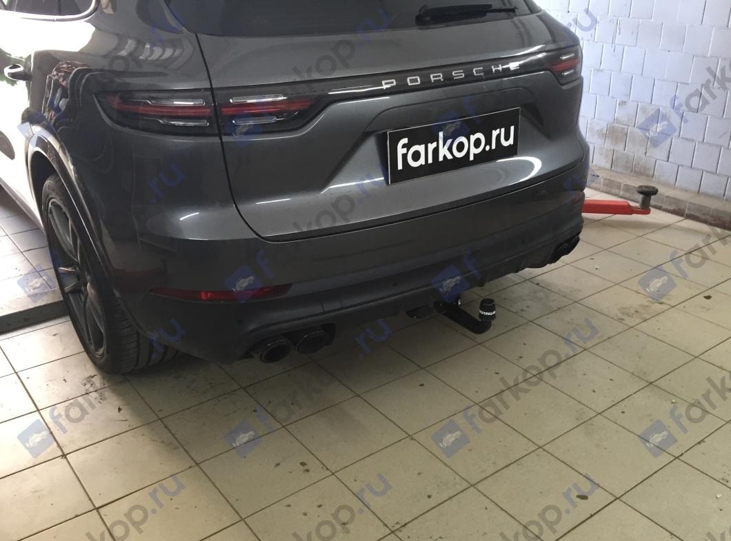 Установили фаркоп Westfalia для Porsche Cayenne 2021 г.