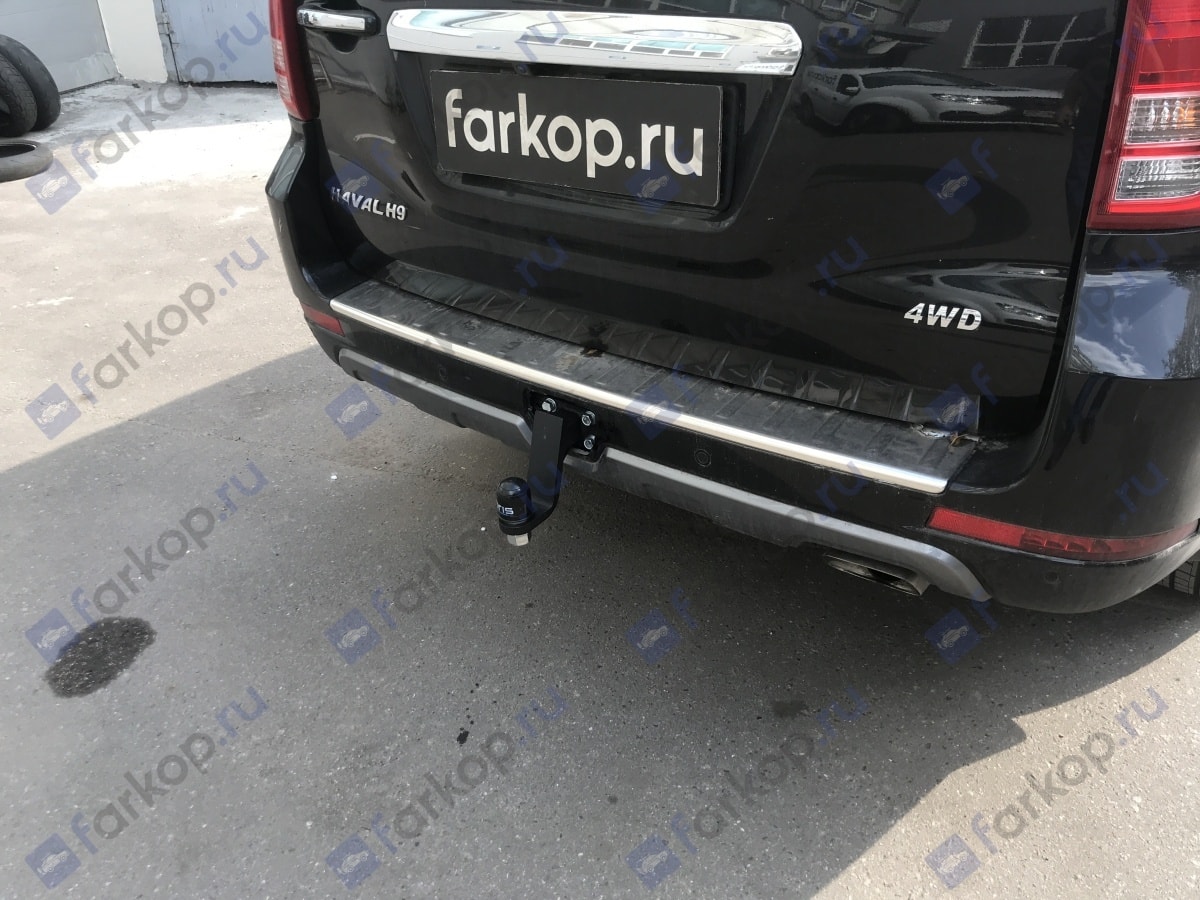 Установили фаркоп Oris для Haval H9 2014 г. Установили фаркоп Oris для Haval H9 2014 г.