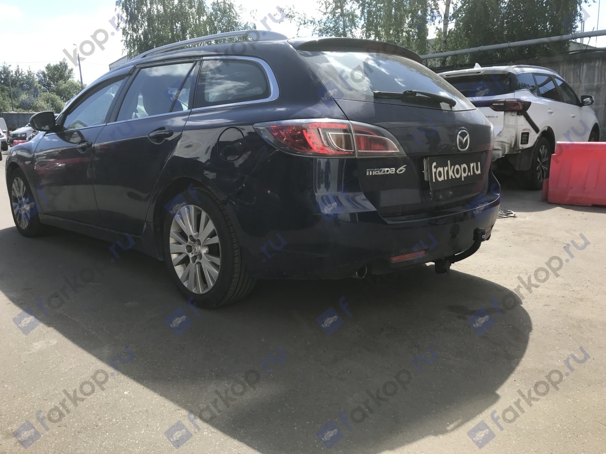 Установили фаркоп Oris для Mazda 6 2008-2012 г.в.