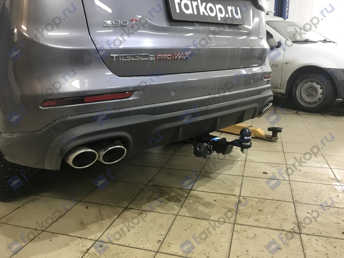 Установили фаркоп Baltex для Chery Tiggo 8 Pro Max 2022 г.в.