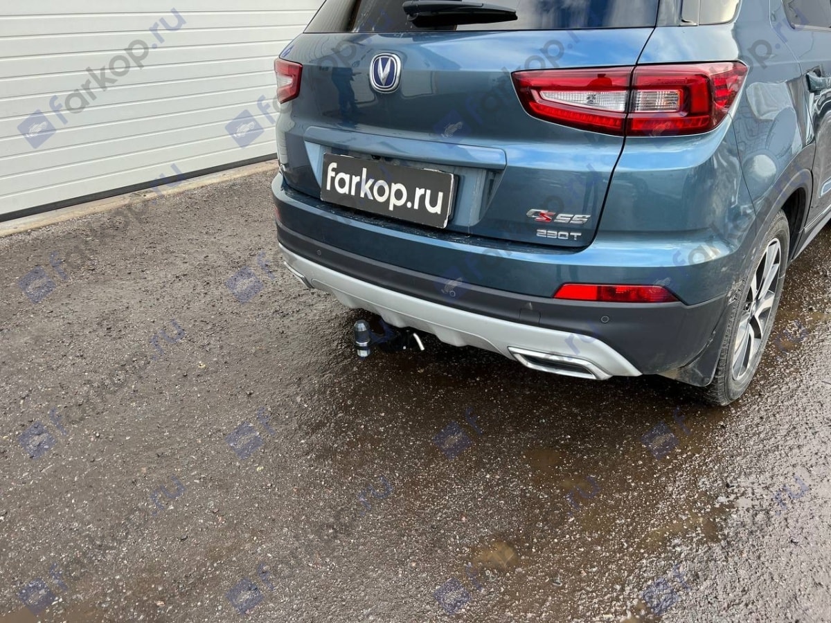 Установили фаркоп Baltex для Changan CS55 2021 г.в.
