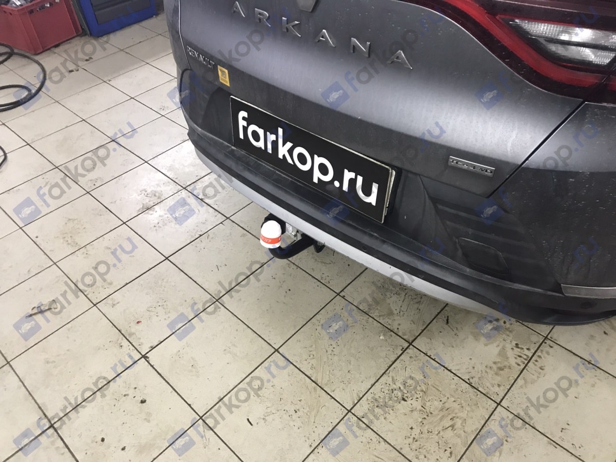Установили фаркоп Трейлер для Renault Arkana 2019 г.в. Установили фаркоп Трейлер для Renault Arkana 2019 г.в.