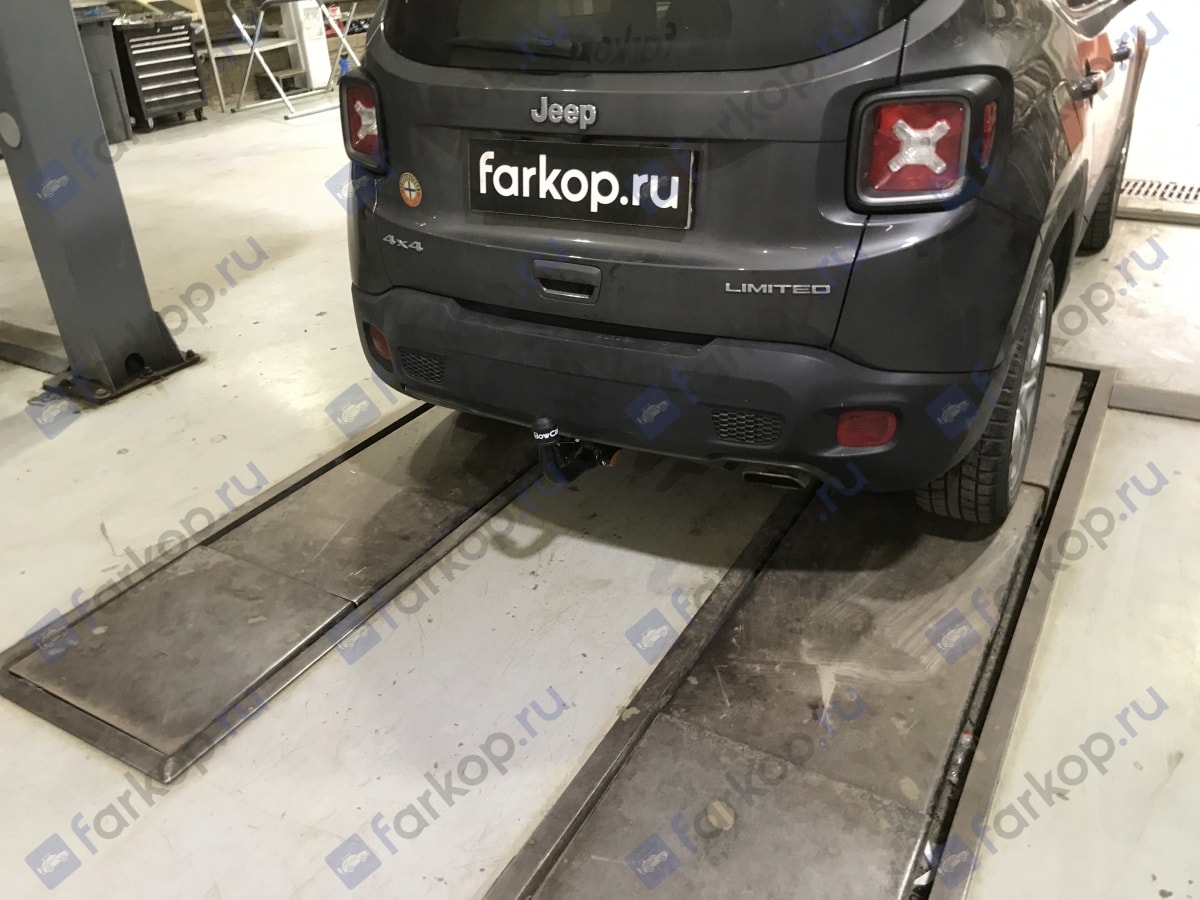 Установили фаркоп Aragon для Jeep Renegade 2020 г.в. Установили фаркоп Aragon для Jeep Renegade 2020 г.в.