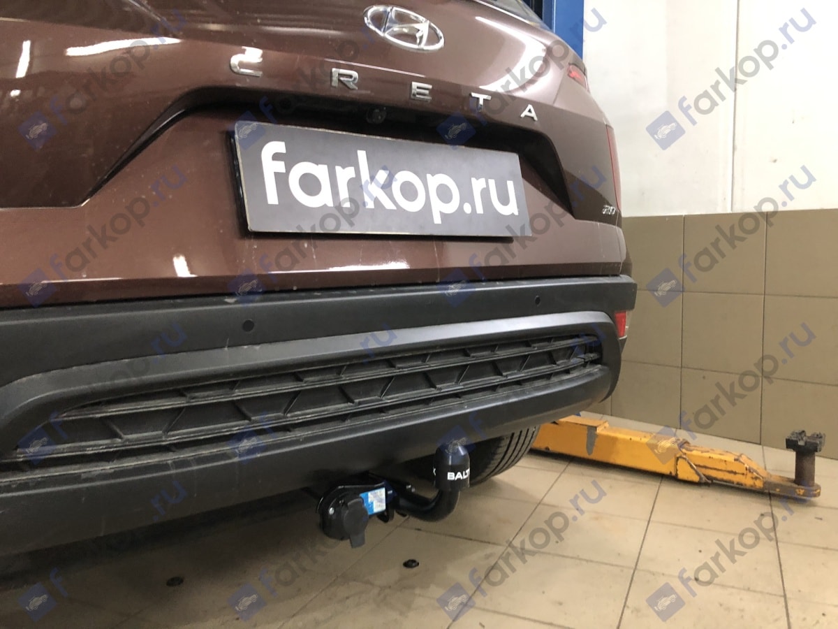 Установили фаркоп Baltex для Hyundai Creta 2021 г.
