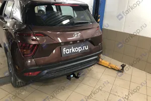 Установили фаркоп Baltex для Hyundai Creta 2021 г.