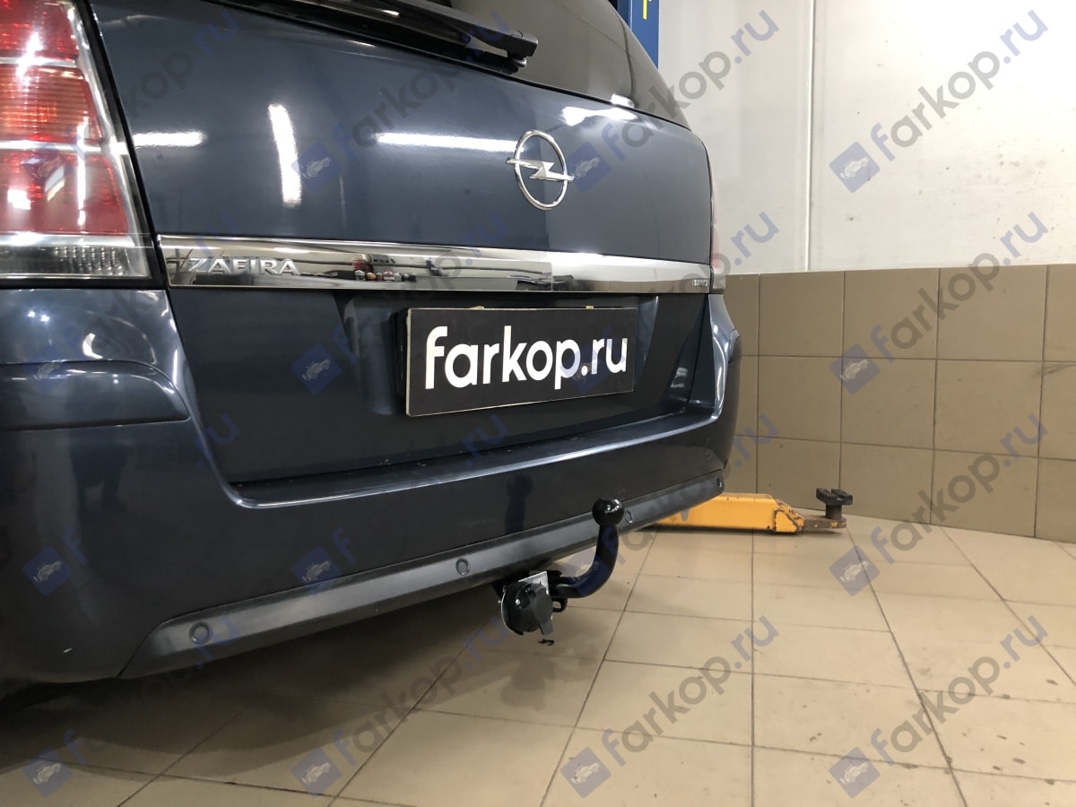 Установили фаркоп Лидер Плюс для Opel Zafira 2010 г.в.