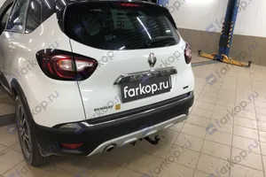 Установили фаркоп Лидер Плюс для Renault Kaptur 2016 г.в.