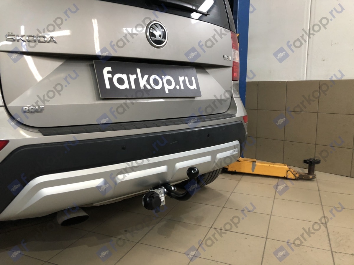 Установили фаркоп Лидер Плюс для Skoda Yeti 2017 г.в. Установили фаркоп Лидер Плюс для Skoda Yeti 2017 г.в.