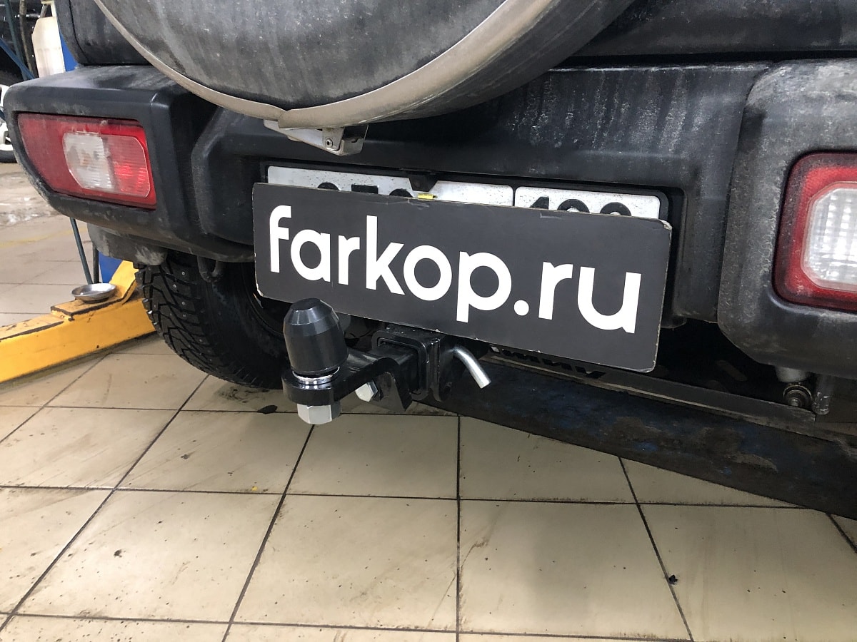 Установили фаркоп TowRus для Suzuki Jimny 2020 г.в Установили фаркоп TowRus для Suzuki Jimny 2020 г.в