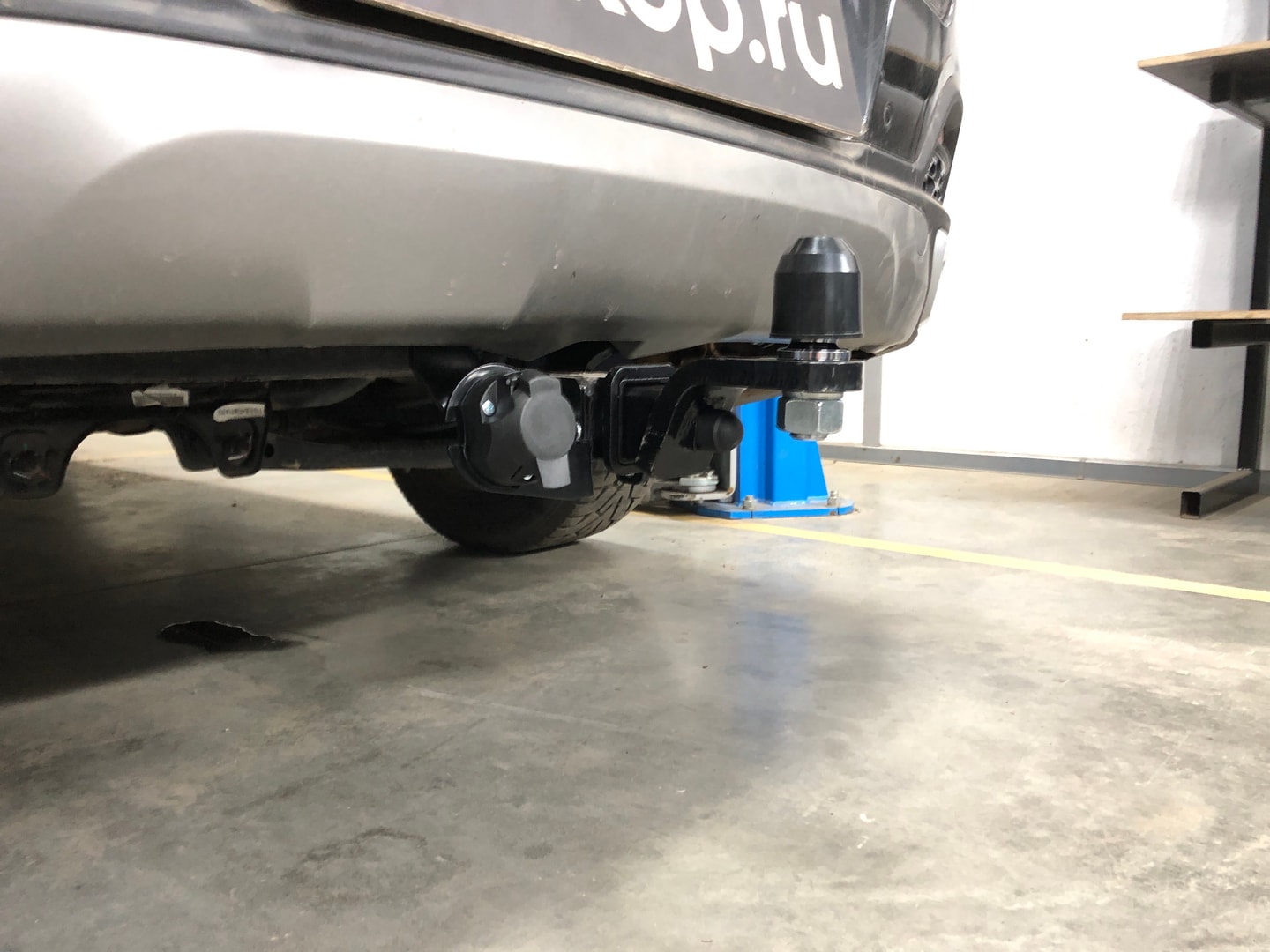 Установили фаркоп TowRus для Chery Tiggo 8 2024 г.в Установили фаркоп TowRus для Chery Tiggo 8 2024 г.в