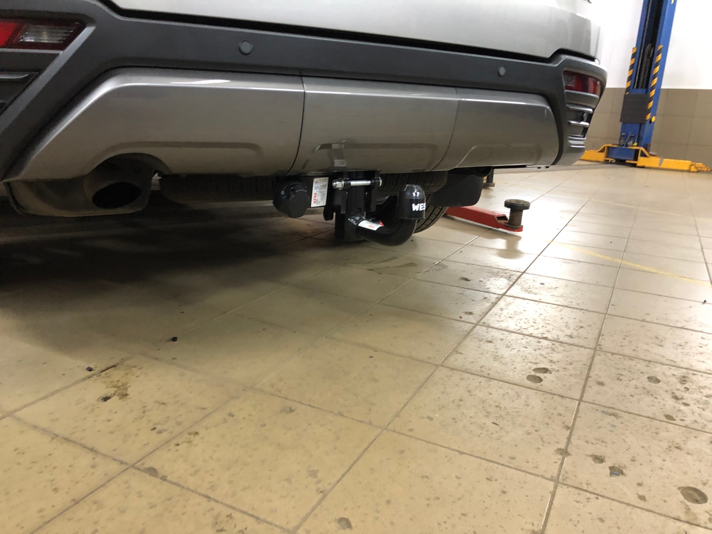 Установили фаркоп Oris для Lexus LX 600 2021 г.в.