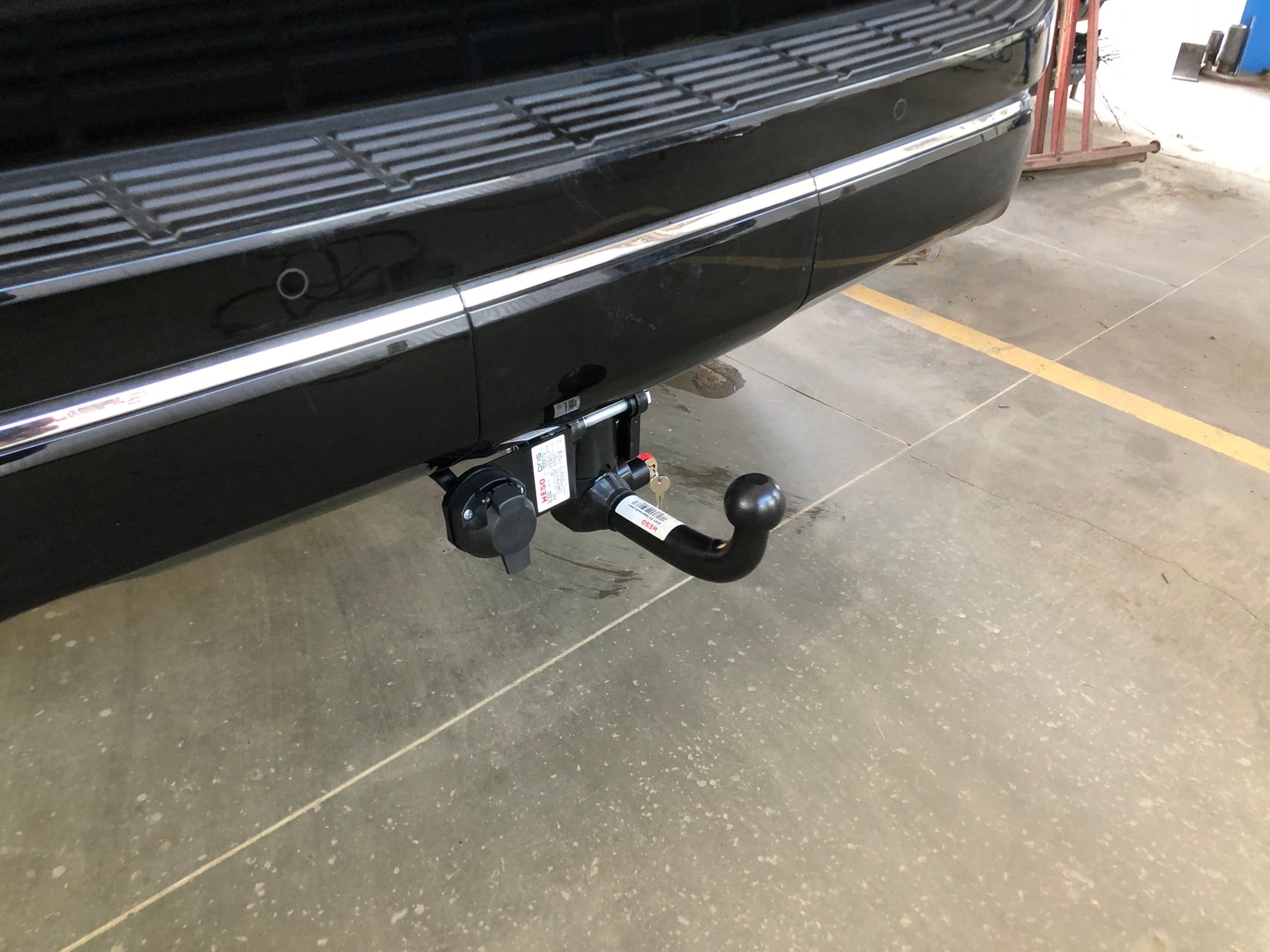 Установили фаркоп Oris для Toyota Land Cruiser J300 2021 г.в.
