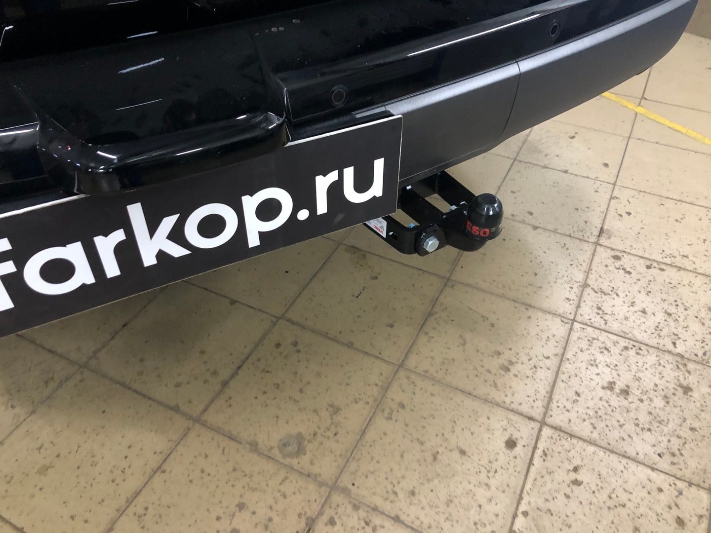 Установили фаркоп Oris для Haval H9 2024 г.в.