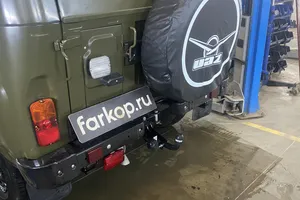 Установили фаркоп Oris для Uaz Hunter 3159 2003-2026 г. в.