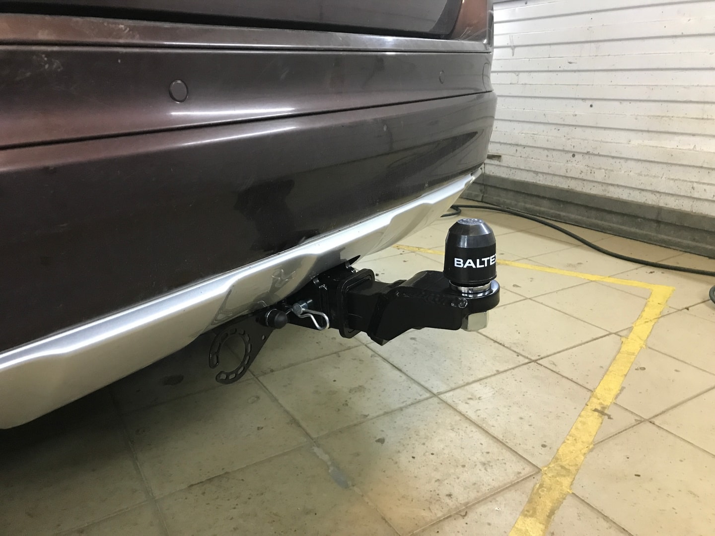 Установили фаркоп TowRus для Volvo XC60 2008-201 г. в.