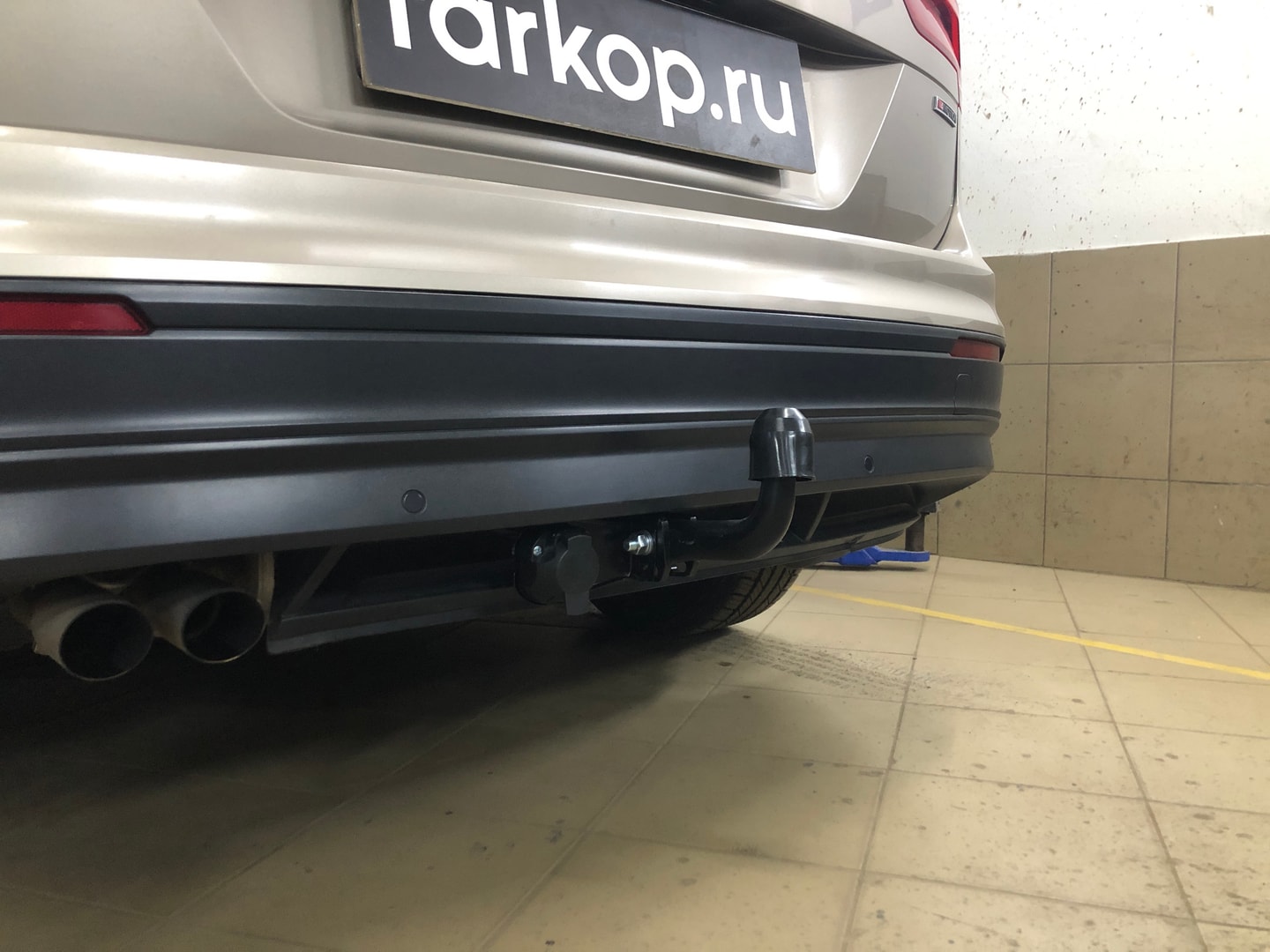 Установили фаркоп Berg для Volkswagen Tiguan 2017-2026 г. в. Установили фаркоп Berg для Volkswagen Tiguan 2017-2026 г. в.
