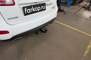 Установили фаркоп Berg для Hyundai Santa Fe 2011 г. в.